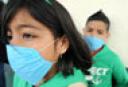 swine flu girl in mask